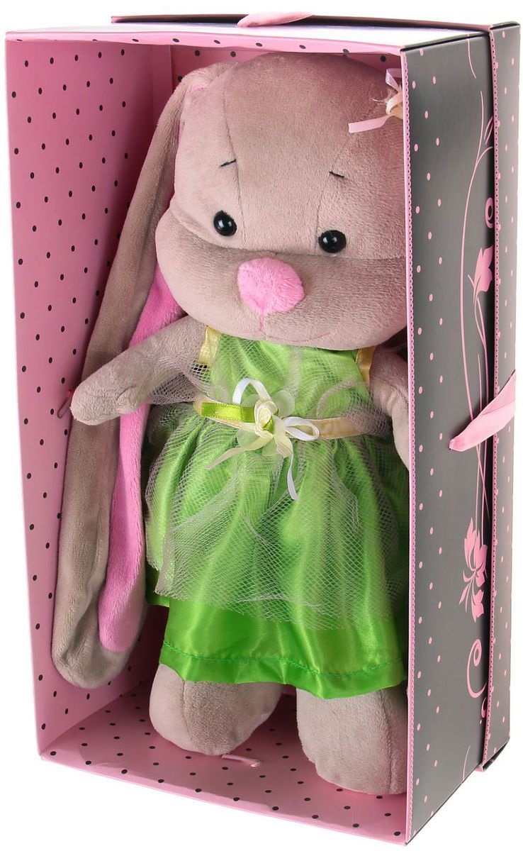 Мягкая игрушка - Зайка Лин Чай с Мелиссой, 25 см, в коробке  